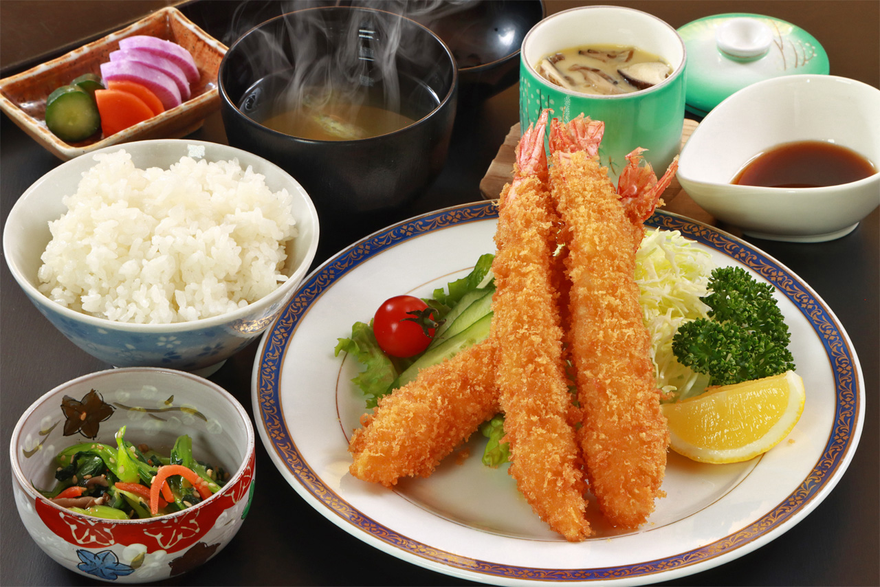 海老フライ御膳