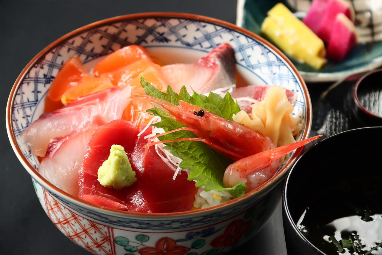 海鮮丼